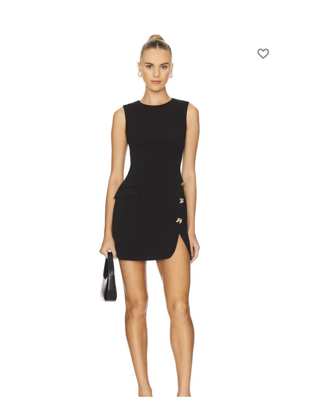 ASTR the Label Nixie Dress black mini - Picture 2 of 9